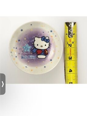Hello Kitty Ceramic Trinket Dish (Y2K) - Zodiac Cancer Design